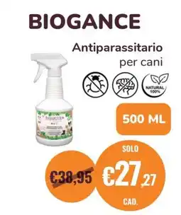 ZooPlanet Biogance Antiparassitario per cani offerta