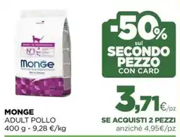 L´Isola dei Tesori MONGE ADULT POLLO offerta