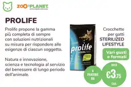 ZooPlanet Crocchette per gatti STERILIZED LIFESTYLE offerta