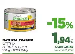 L´Isola dei Tesori Natural Trainer Con Manzo offerta