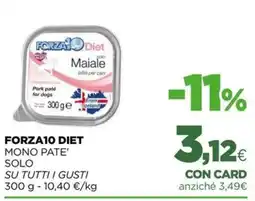 L´Isola dei Tesori FORZA10 DIET MONO PATE' SOLO offerta