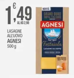 Iper Romagnolo Lasagne all'uovo Agnesi offerta