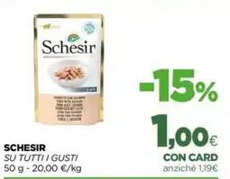 L´Isola dei Tesori Schesir Tonnetto con salmone offerta