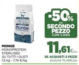 L´Isola dei Tesori Monge Monoprotein Sterilised offerta