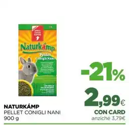 L´Isola dei Tesori Naturkämp Pellet Conigli Nani offerta