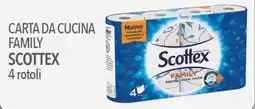 Iper Romagnolo Carta da cucina family Scotttex offerta