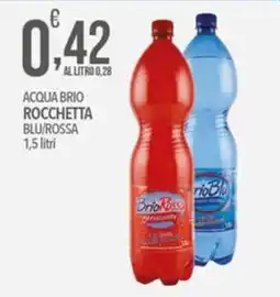 Iper Romagnolo Acqua Brio Rocchetta Blu/Rossa offerta