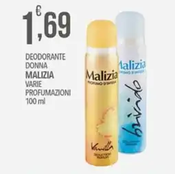 Iper Romagnolo Deodorante Donna Malizia offerta