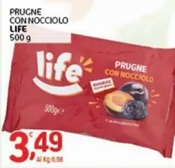 Crai PRUGNE CON NOCCILOLO LIFE offerta