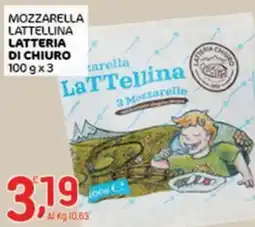 Crai Mozzarella Lattellina Lattoria di Chiuro offerta