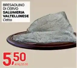 Crai Bresaolino di Cervo Salumeria Valtellinese offerta