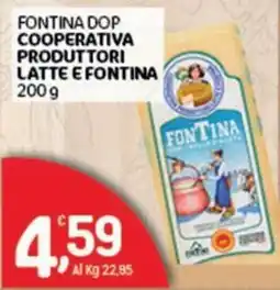 Crai Fontina DOP Cooperativa Produttori Latte e Fontina offerta