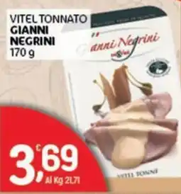 Crai Vitel Tonnato Gianni Negrini offerta