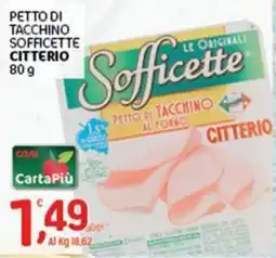 Crai Sofficette PETTO DI TACCHINO offerta