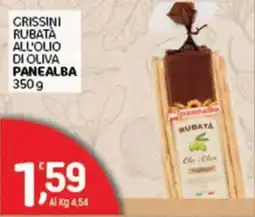 Crai Grissini rubata all'olio di oliva Panealba offerta