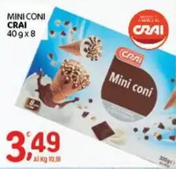 Crai Mini coni CRAI offerta