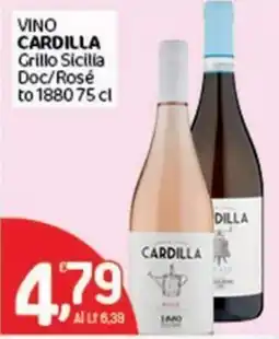 Crai Vino Cardilla Grillo Sicilia Doc/Rosé offerta
