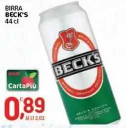 Crai Birra Beck's offerta