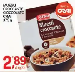 Crai Muesli croccante CRAI offerta