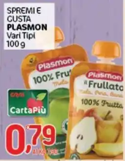 Crai Plasmon 100% Frutta offerta