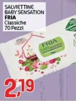 Crai Salviettine Baby Sensation Fria Classiche offerta