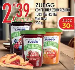 Crai Confettura Zero Residui ZUEGG offerta