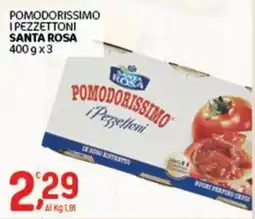 Crai POMODORISSIMO i Pezzettoni SANTA ROSA offerta