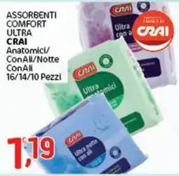 Crai Assorbenti Comfort Ultra Crai offerta