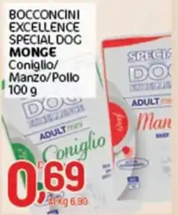 Crai Bocconcini Excellence Special Dog Monge offerta