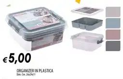 Galassia ORGANIZER IN PLASTICA offerta
