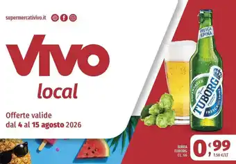 Vivo Supermercati Birra Tuborg offerta