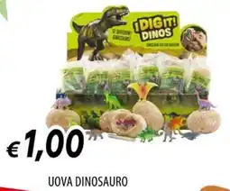 Galassia I DIG IT! DINOS UOVA DINOSAURO offerta