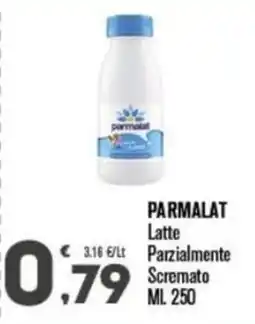 Punto é market PARMALAT Latte Parzialmente Scremato offerta