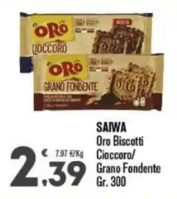 Punto é market SAIWA Oro Biscotti offerta