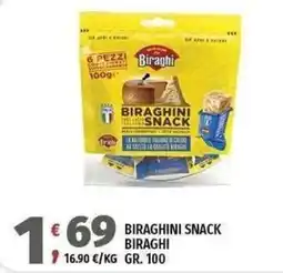Vivo Supermercati Biraghini Snack Biraghi offerta