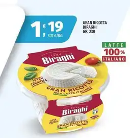 Vivo Supermercati Gran Ricotta Biraghi offerta