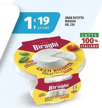 Vivo Supermercati Gran Ricotta Biraghi offerta