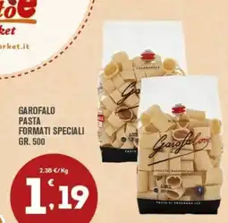 Punto é market Garofalo Pasta Formati Speciali offerta