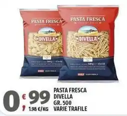 Vivo Supermercati Pasta Fresca Divella offerta