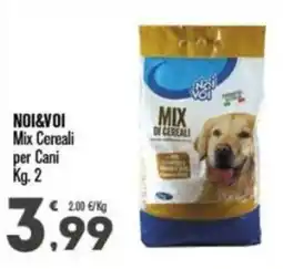 Punto é market NOI&VOI Mix Cereali per Cani offerta