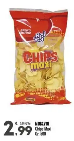 Punto é market NOI&VOI Chips Maxi offerta