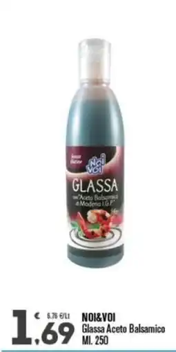 Punto é market NOI&VOI Glassa Aceto Balsamico offerta