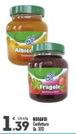 Punto é market NOI&VOI Confettura offerta