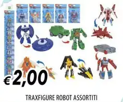 Galassia TRAXFIGURE ROBOT ASSORTITI offerta