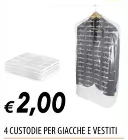 Galassia CUSTODIE PER GIACCHE E VESTITI offerta