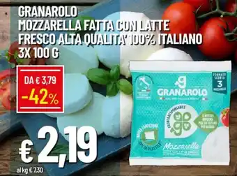 IperFamila Mozzarella Granarolo offerta