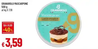 IperFamila Granarolo Mascarpone offerta
