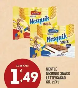 Punto é market Nesquik Snack offerta