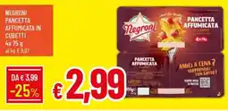 IperFamila Negroni Pancetta Affumicata in Cubetti offerta