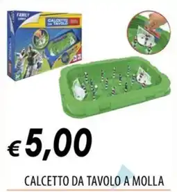 Galassia CALCETTO DA TAVOLO A MOLLA offerta